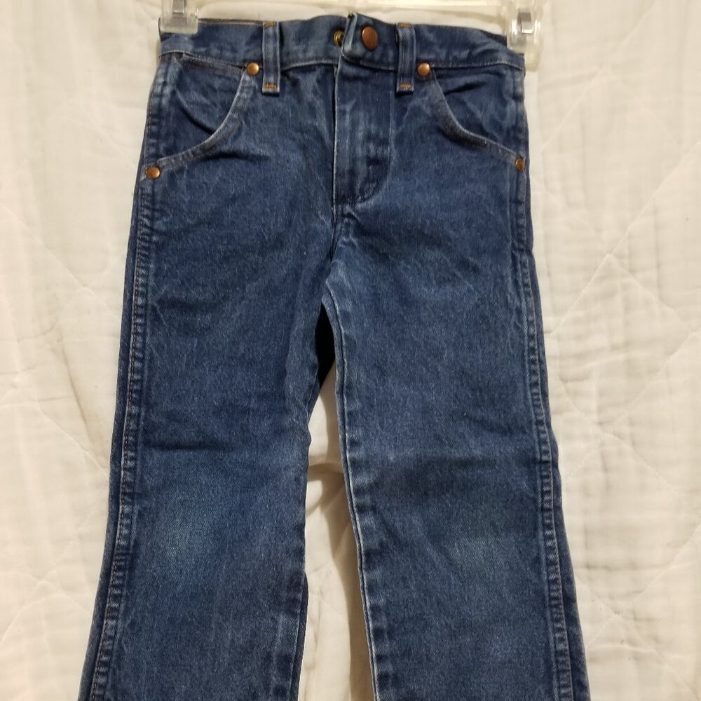 Boy’s Wrangler Jeans Classic Blue Jeans | Size 6 Regular | Like New
